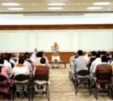 PM Modi addresses NDA MPs set to be ministers