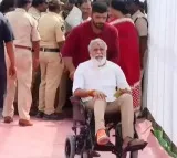 TDP MLA Pulivarthi Nani Attended in Weelchair