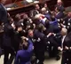 Brawl in Italian Parliament ahead of G7 Summit lawmakers exchange blows