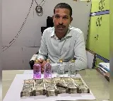Ch Sudhakar Inspector of Police EOW CCS Hyderabad was caught by ACB Officials
