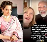 Kangana shares video of PM Modi with Giorgia Meloni; hails his support for women