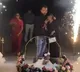 Man consoles wife hurt by fireworks at party ignores crying baby