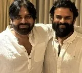 Hero Saidharam Tej Gives Special Gift to Deputy CM Pawan Kalyan