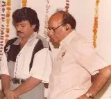 Megastar Rare Pic With His Father Shared by Chiru