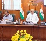 Amit Shah review meeting on Jammu Kashmir situations