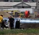 Two people were killed aboard as vintage plane crashed near a Southern California airfield