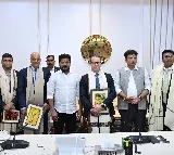 ఫొటోలు:- సచివాలయంలో సీఎం రేవంత్ రెడ్డి తో భేటీ అయిన కుష్ మన్ అండ్ వేక్ ఫీల్డ్ సంస్థ ఆసియా పసిఫిక్ సీఈవో మ్యాథ్యూ భౌ
