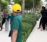 Pakistan Cricketer Haris Rauf Runs To Hit Trolling Fan Thinking He Is Indian