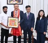 ఫొటోలు:- సచివాలయంలో ముఖ్యమంత్రి రేవంత్ రెడ్డి గారిని మర్యాదపూర్వకంగా కలిసిన రిపబ్లిక్ ఆఫ్ కొరియా రాయబారి హెచ్.ఈ.చాంగ్ జే-బోక్ బృందం