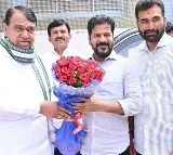 CM Revanth Reddy Meets Pocharam Srinivas Reddy