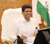 Union minister of state Dr Pemmasani Chandrasekhar held review with railway officials in Guntur