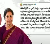 MP Purandeshwari tweet to CM Chandrababu