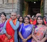 Home Minister Anitha visits Tirumala
