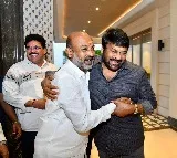 Bandi Sanjay met Megastar Chiranjeevi in Hyderabad