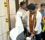 Nara Lokesh removes towels tied to chair in his chamber