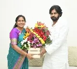 Home minister Anitha met state deputy chief minister Pawan Kalyan