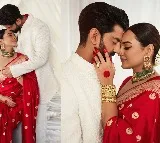 Sonakshi oozes love in pictures with Zaheer from reception night; she calls it 'divine intervention'