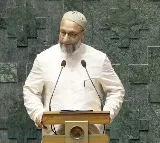 Owaisi raises 'Jai Palestine' slogan after taking oath as MP