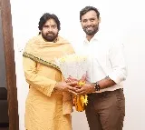 Hanuma Vihari met AP Deputy CM Pawan Kalyan