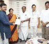 AP BJP MPs meets Union Minister Kumaraswamy