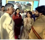 Chandrababu and Pawan Kalyan attends Ramoji Rao memorial service in Vijayawada