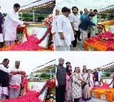 Telangana: Leaders pay tributes to former PM Narasimha Rao on birth anniversary
