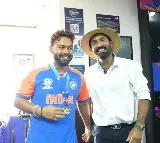 T20 World Cup: 'No one expected him to be...', DK presents 'Fielder of the Match' medal to Pant
