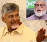 Chandrababu laughs after seen Ambati comments on Polavaram
