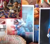 Cricket fans offer prayers for the victory of team India in T20 World Cup 2024 final