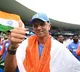 Dravid enthusiastically lifts T20 World Cup trophy after India's win over South Africa