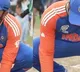 Rohit Sharma Eat sand with his mouth From Barbados Pitch