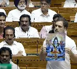 It's not NEET, but Rahul Gandhi's take on Abhay Mudra, Hinduism & Agniveers that flew sparks in Parliament