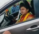 Chandrababu gets anger on minister Ramprasad Reddy wife behavior with police