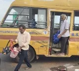 15 Students Injured after School Bus and Lorrly Collision at Kavali