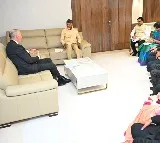 Belgium delegation met AP CM Chandrababu