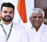 S*x video scandal: HD Revanna meets son and prime accused Prajwal in prison