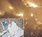 Govt files set fire in Vijayawada and Avanigadda karakatta