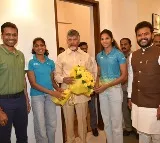 Pullela Gopichand met AP CM Chandrababu in Delhi