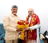 AP CM Chandrababu thanked Amit Shah