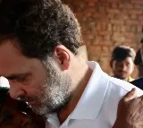 Rahul Gandhi reached stampede affected Hathras