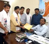 Janasena MLC Hariprasad has taken certificate from returning officer