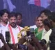 Sharmila gifted Memento to Revanth Reddy