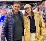 Ravi Shastri shares photo with ‘fashion icon’ Maria Sharapova