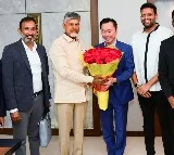 VinFast automobile delegates held meeting with AP CM Chandrababu