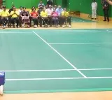 President Droupadi Murmu plays badminton with Saina Nehwal ahead of women's lecture series