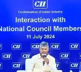 Chandrababu in Visahka CII National counsel