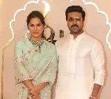 Ram Charan and Upasana attends to Anant Ambani wedding