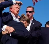 Donald Trump was fired a series of gunshots at a campaign rally on Saturday in Pennsylvania