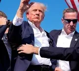 Bullet Pierced Part Of Right Ear and Saved By Secret Service says Donald Trump