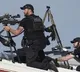 In the blink of an eye the suspect who shot Trump was shot dead by Secret Service snipers